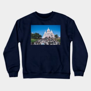 Sacré-cœur de Montmartre in Paris Crewneck Sweatshirt